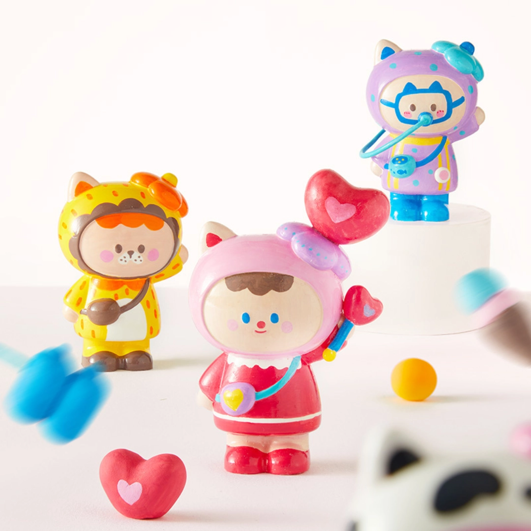 Plaster Artisan DIY Art Kit - 28 Pcs