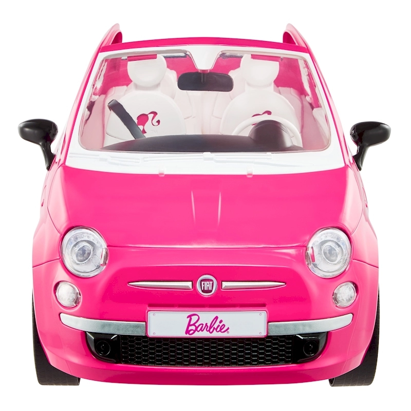 Barbie Fiat 500 Doll And Vehicle - 2 pieces Ages 3+