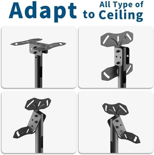TV Ceiling Mount - 50kg 32-75 inch