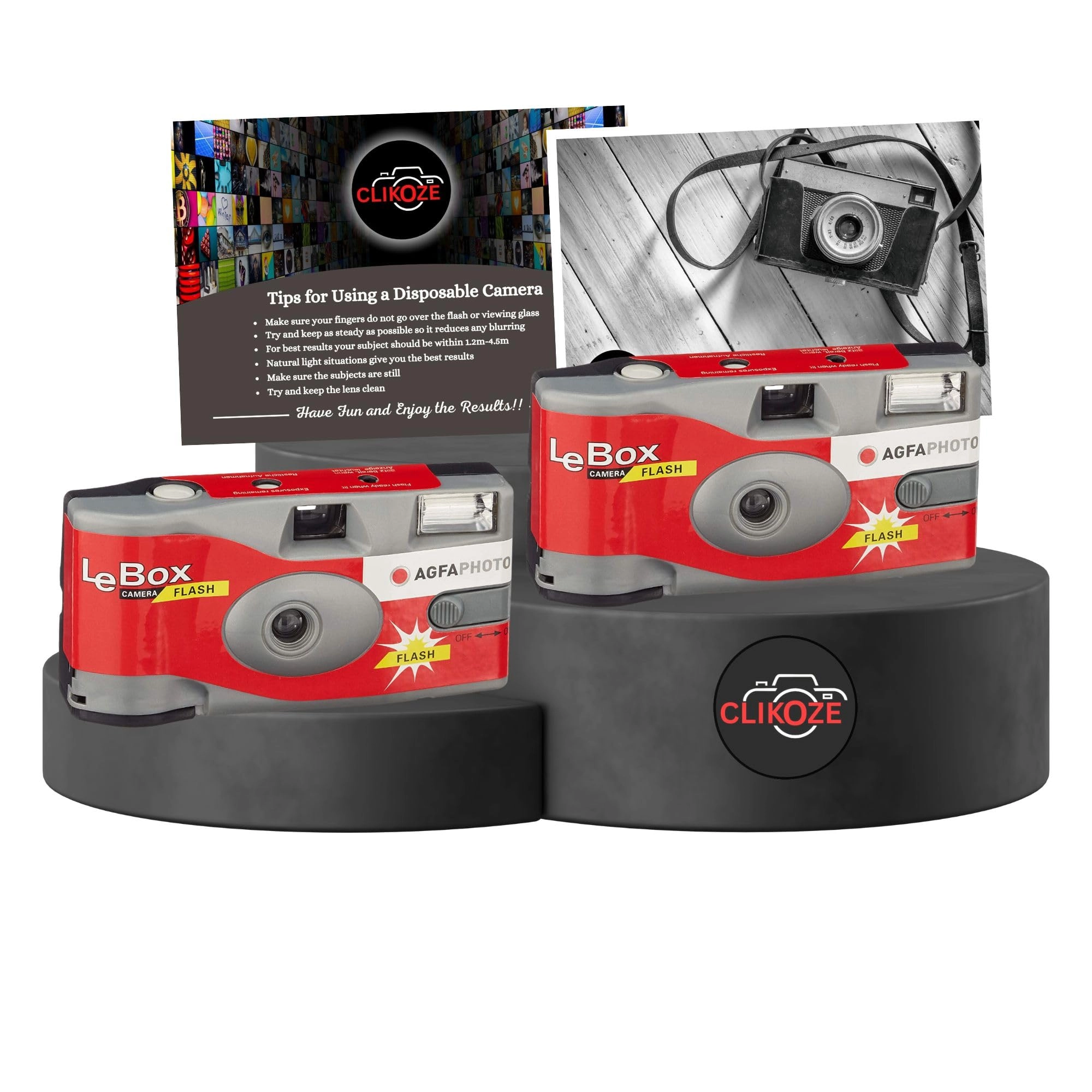 Clikoze APM401010 - 27 exposures 35mm + Photography Tips Card