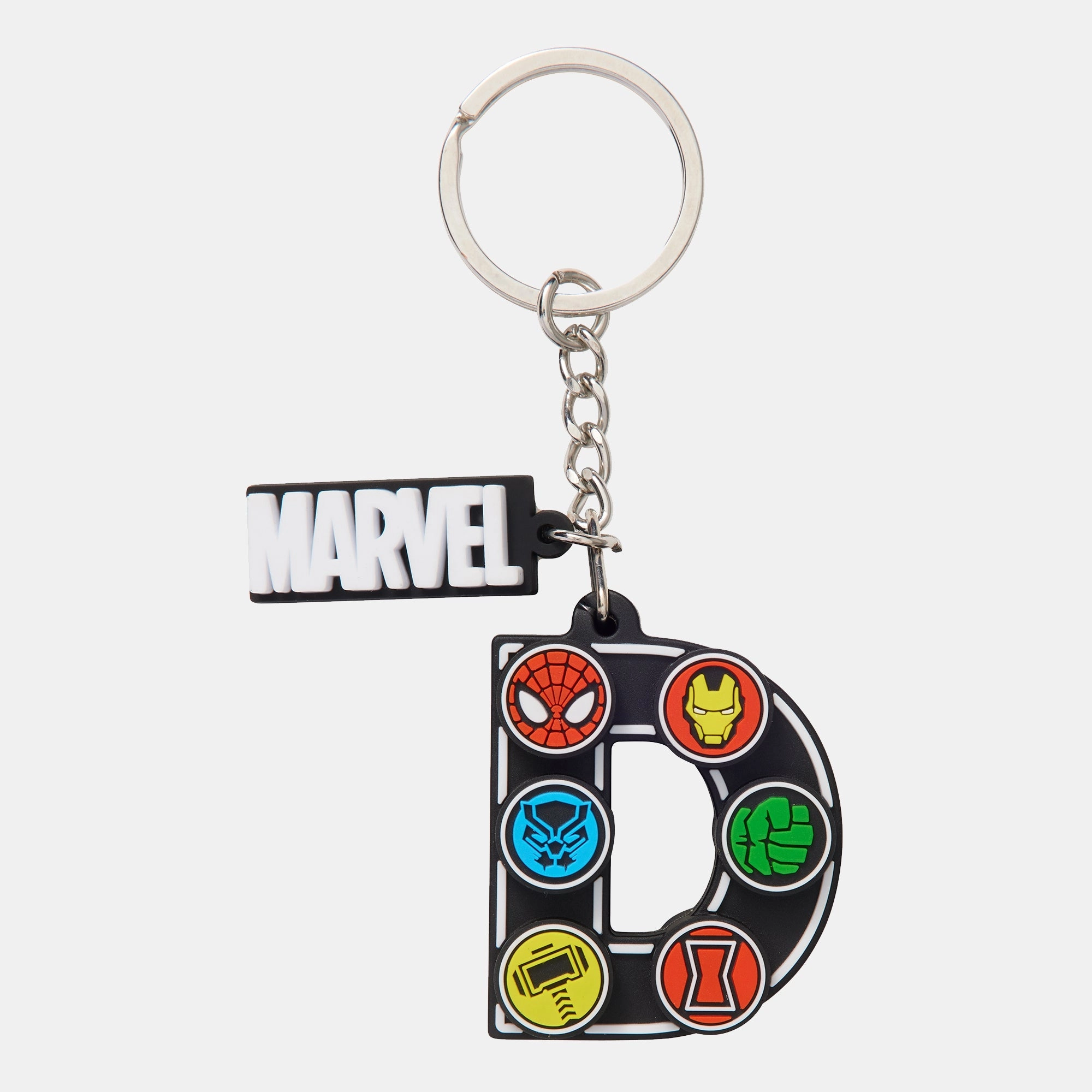 Alphabet Keyring - Marvel