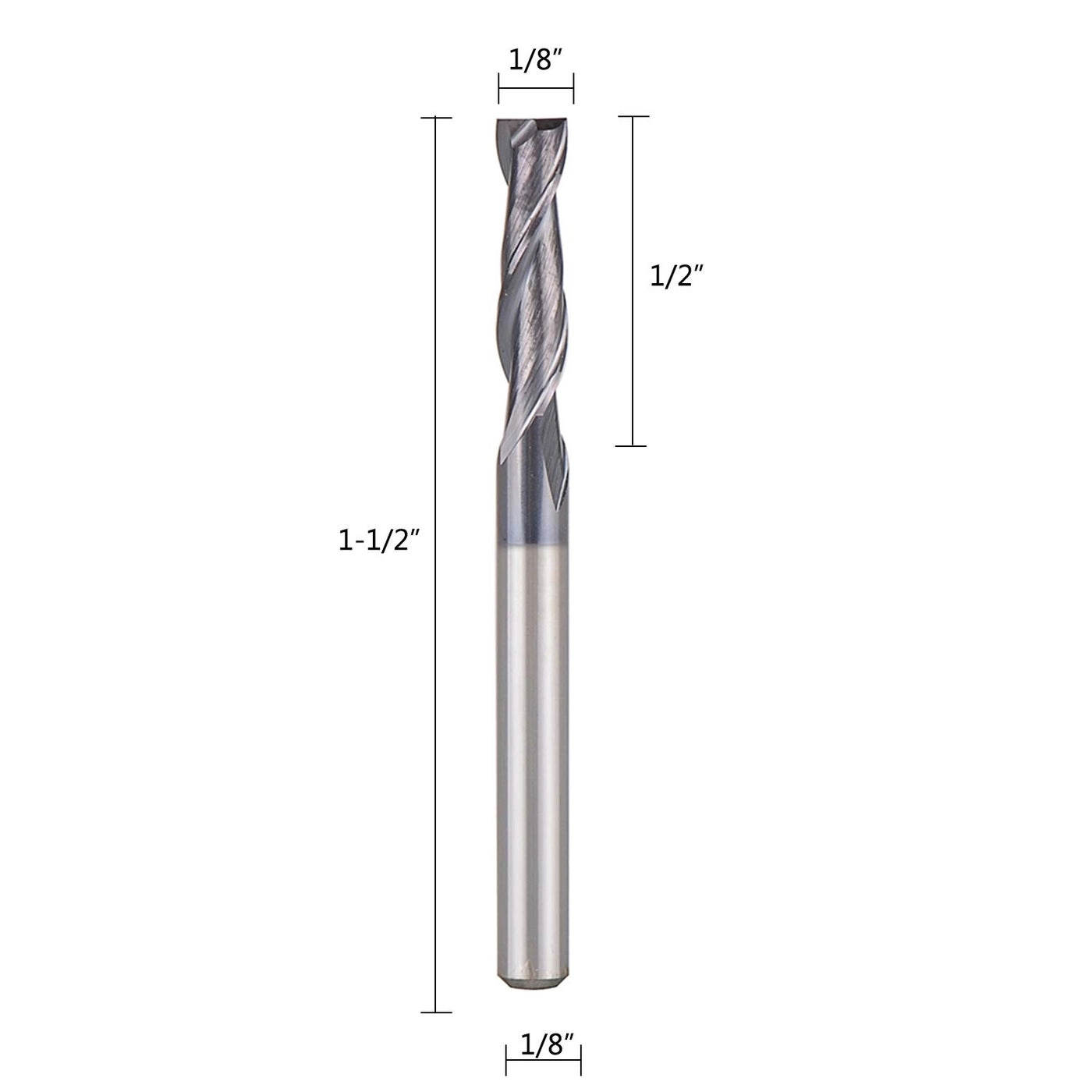 End Mills - 1/8 inch 5Pcs
