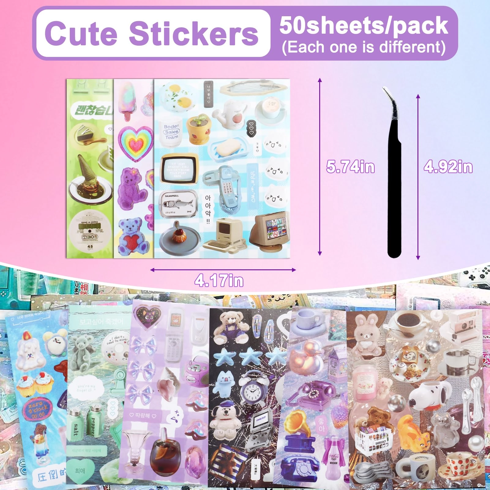 Anime Sticker Book 800 pcs