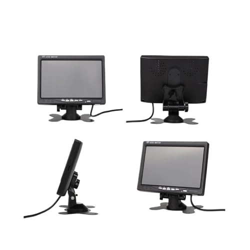 TFT Monitor - 7 Inch 800 x 480 + Car Reversing Camera - 1080 x 720 pixels Night vision 10M Cable