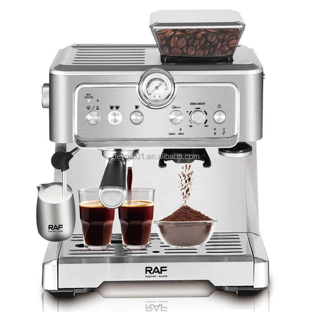 1350W - Grinder & Milk Frother Twin Brewing Cycle