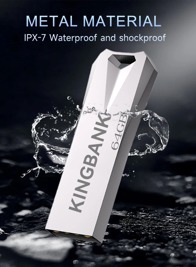 USB-Silver - USB3.0 64GB