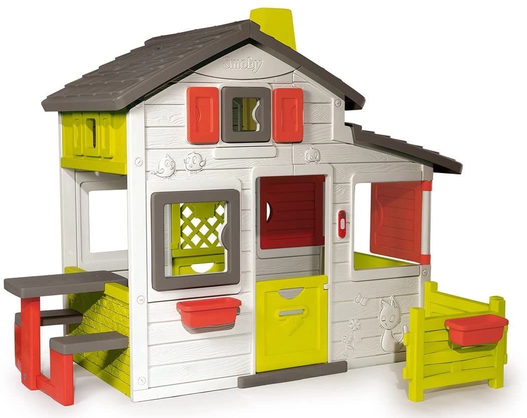 Smoby Neo Friends House - 217 x 171 x 172 cm Light Green
