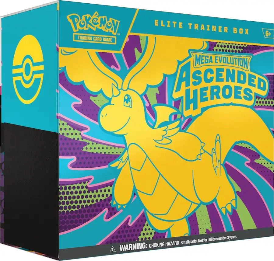 Pokmon Mega Evolution - Ascended Heroes Elite Trainer Box