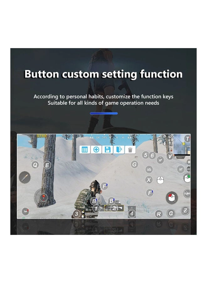 S9 - Black + Blue iOS Android Phone PC