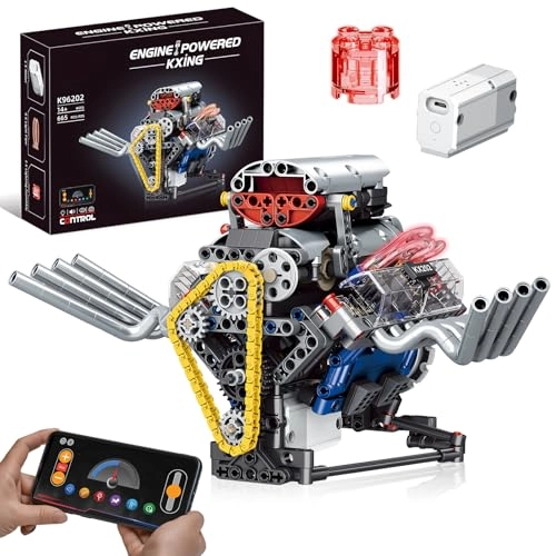 V8 Engine Model Kit Motor Skills - 16 years+ 670 pieces