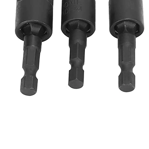 Power Drill Power Drillage 360 degree Adapter - 1/4" 3/8" 1/2" Chrome