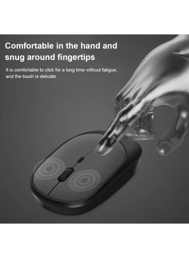 2.4G Dual Mode Rechargeable Mouse - Wireless