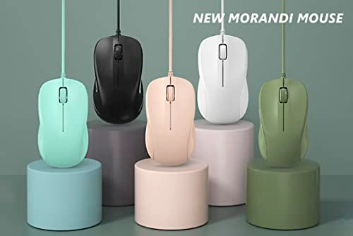 Silent Wired Computer Mouse - USB