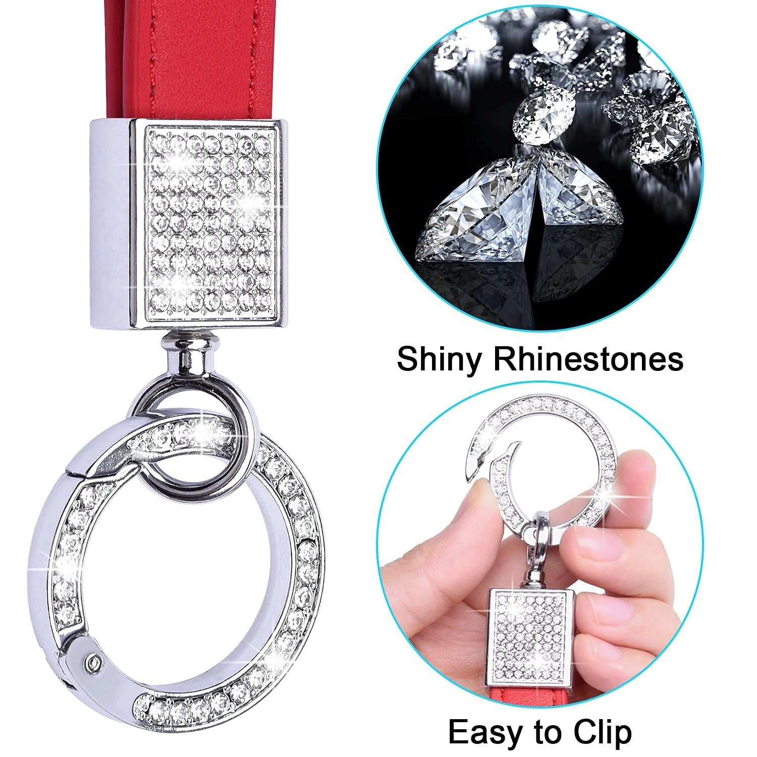 Bling Car Keychain - Car