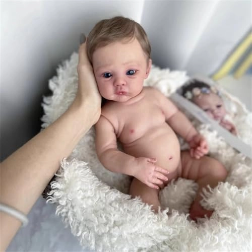 Reborn Baby Doll - 18 inches Silicone Boy Ages 3+