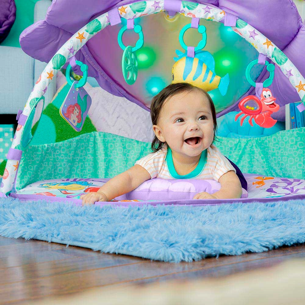 Twinkle Trove Lights & Music Activity Gym - Mermaid 0 month