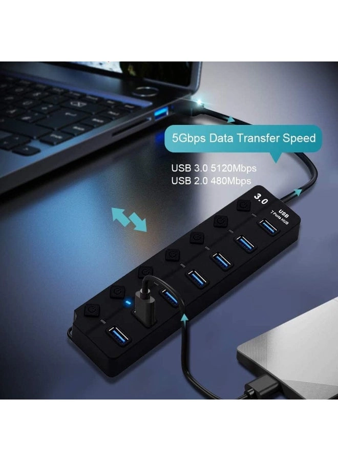 7-Port USB 3.0 Hub