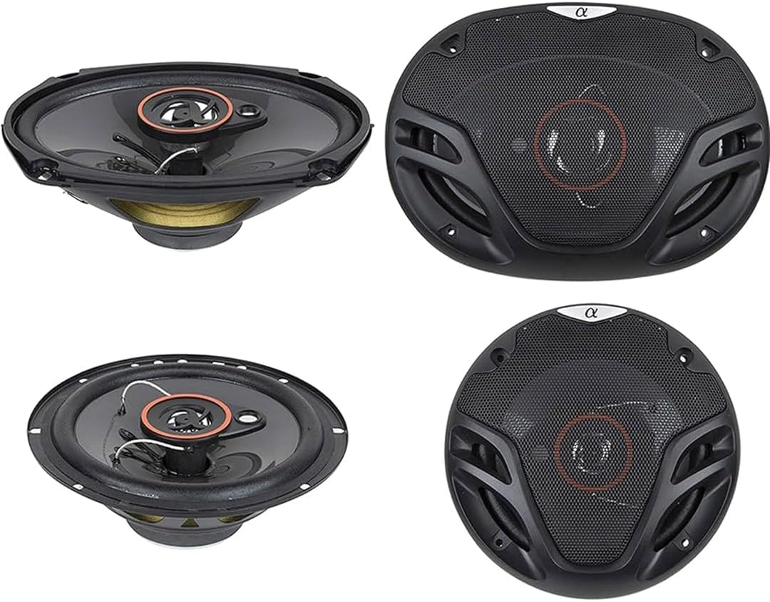 Alphasonik AS2629P - 6 Inches 3-Way Speaker