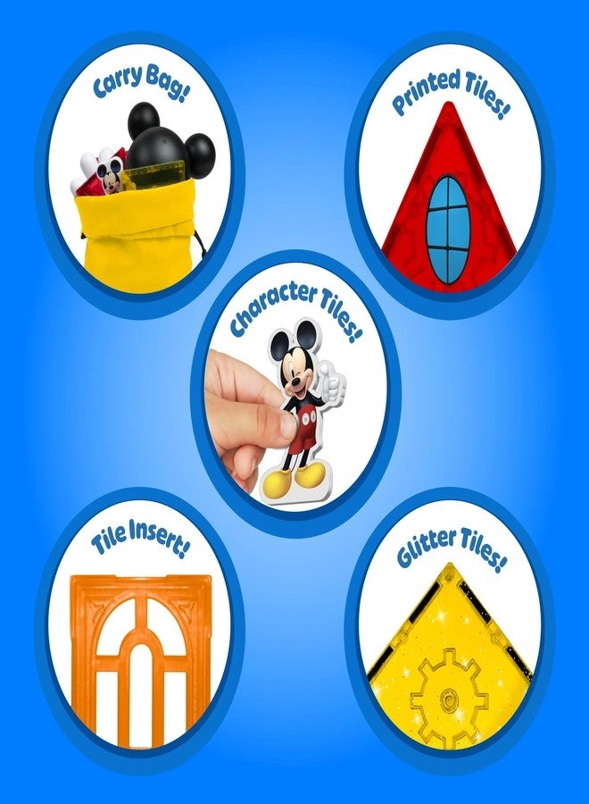 Disney Junior Mickey Mouse Clubhouse Magnetic Tile Set