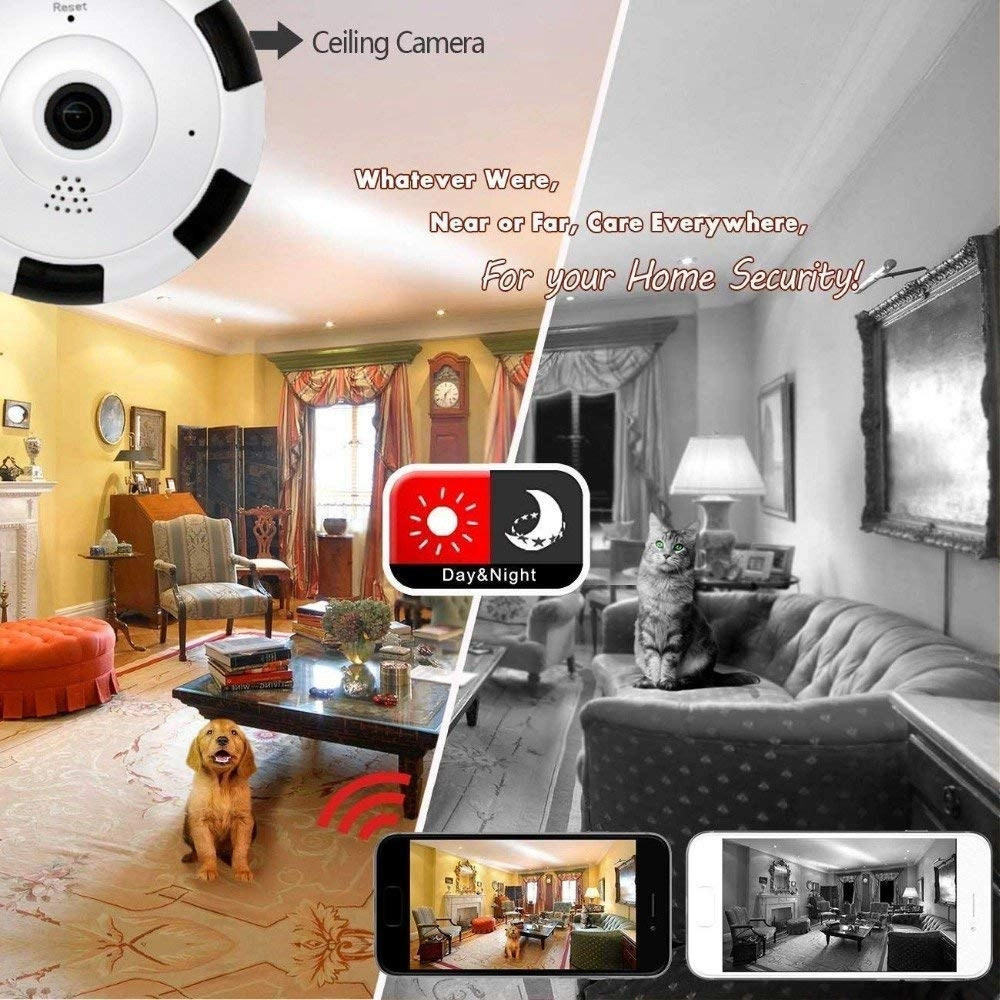 Spy Bulb Camera 1080P