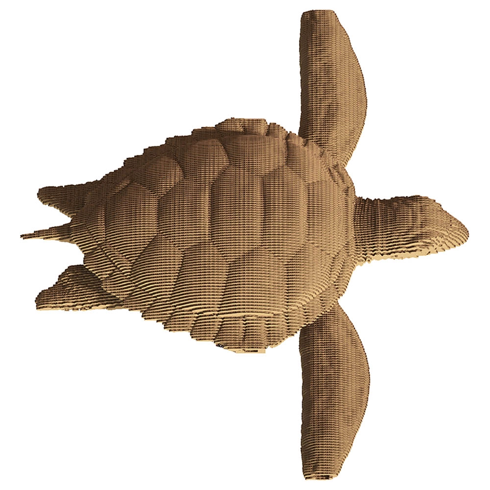 Turtle 3D Puzzle (7529-CARTTURT) - 240 pcs
