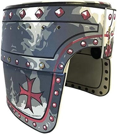 Liontouch Maltese Knight Helmet - One Size Fits All Red Cross Style