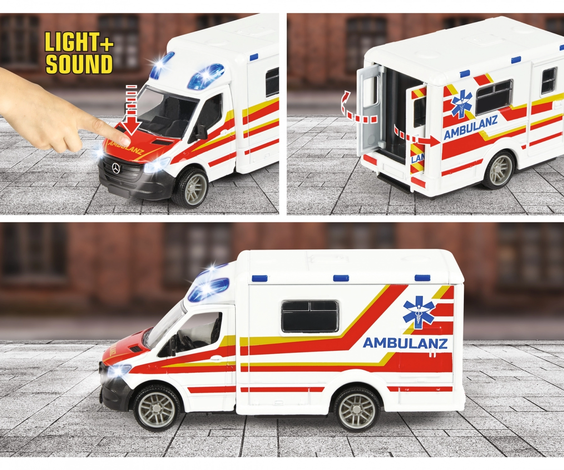 Majorette Mercedes-Benz Sprinter Ambulance