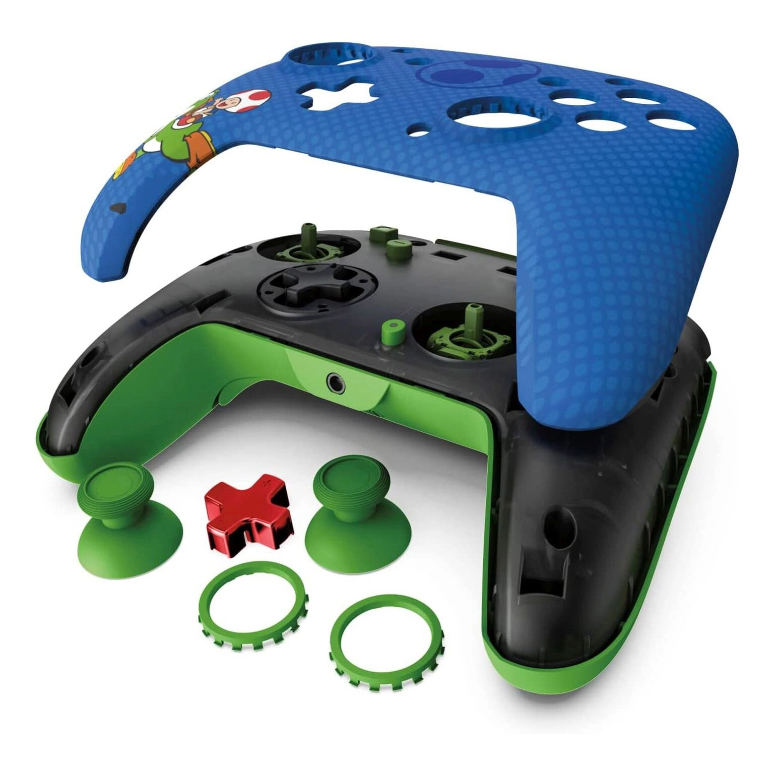Faceoff Deluxe Audio Wired Controller - Mario