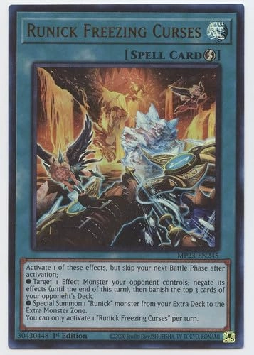 Yu-Gi-Oh! Runick Freezing Curses MP23-EN245 - 1st Edition