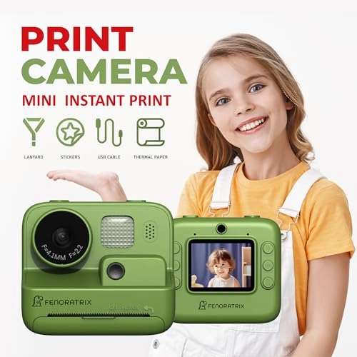 Instant camera print - 1080P Video 10X Zoom