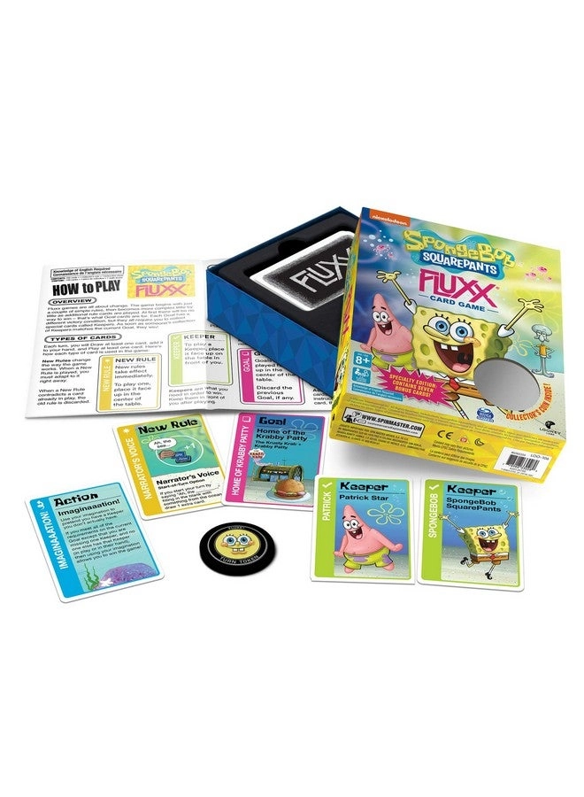 Spongebob Fluxx: Bikini Bottom Adventure - Card Game