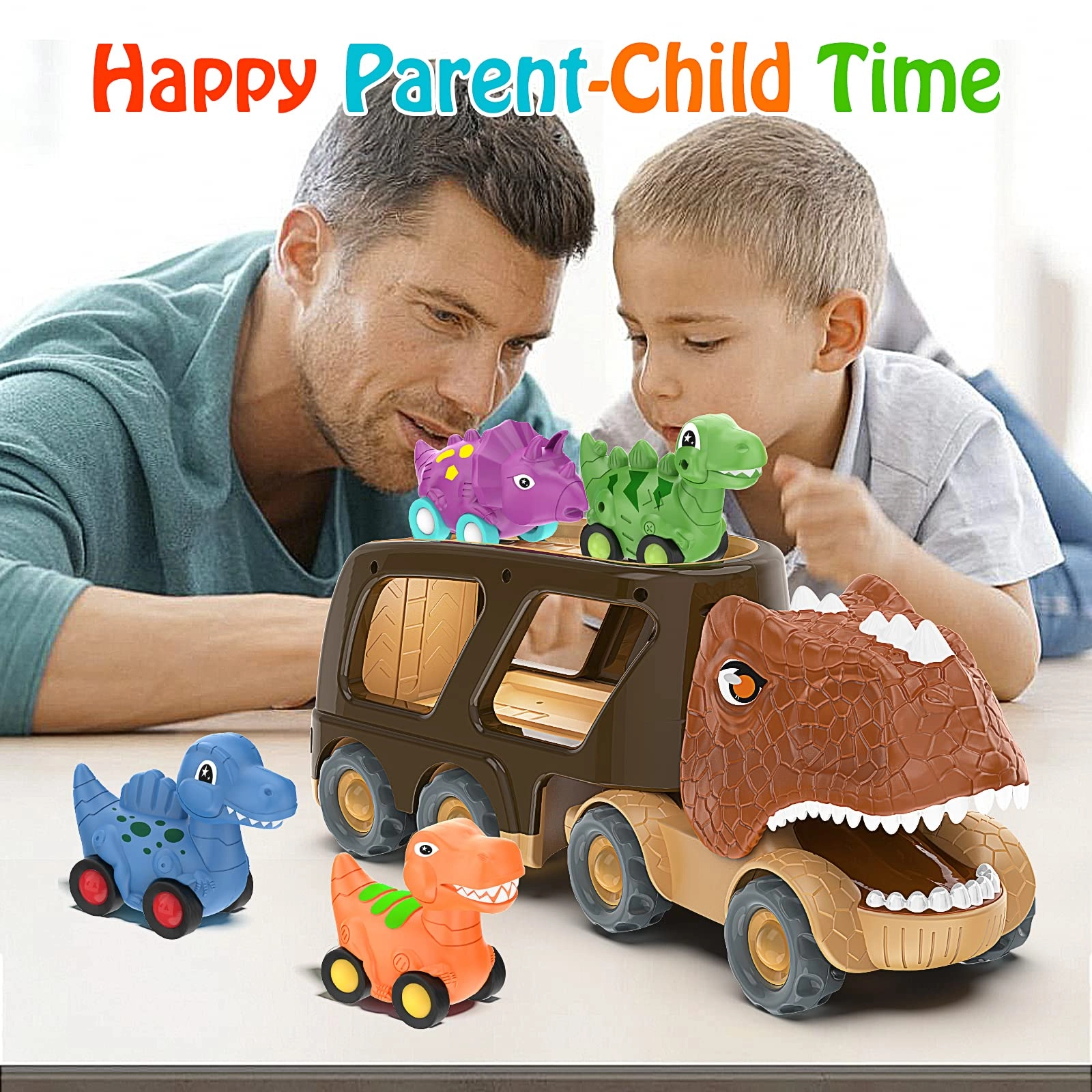 Dinosaur Car Set - 4 Pack Dinosaur