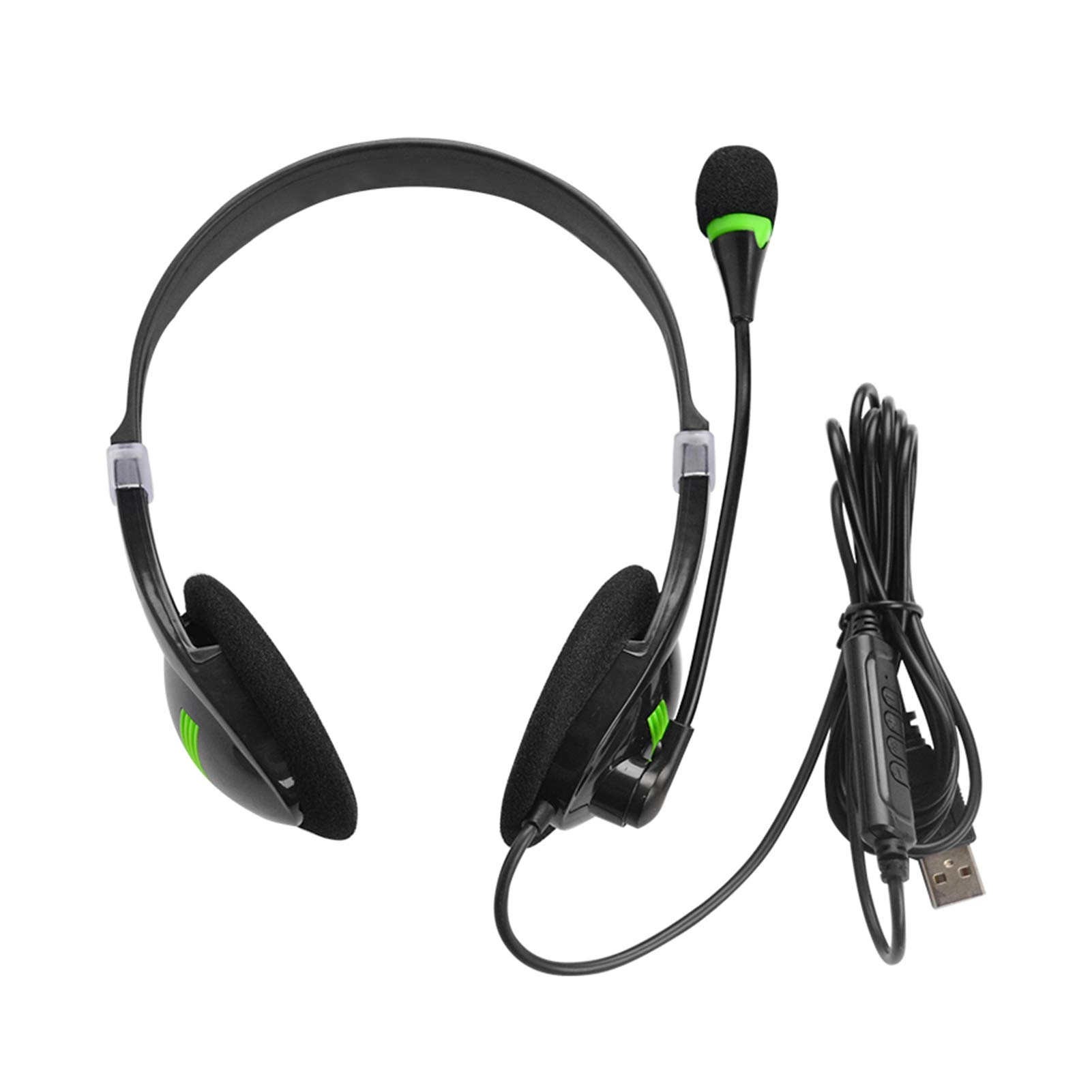 Rcniso USB Headset Wired Headset