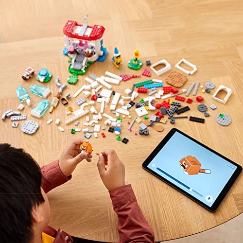 Super Mario Cat Peach Suit and Frozen Tower Expansion Set (71407)