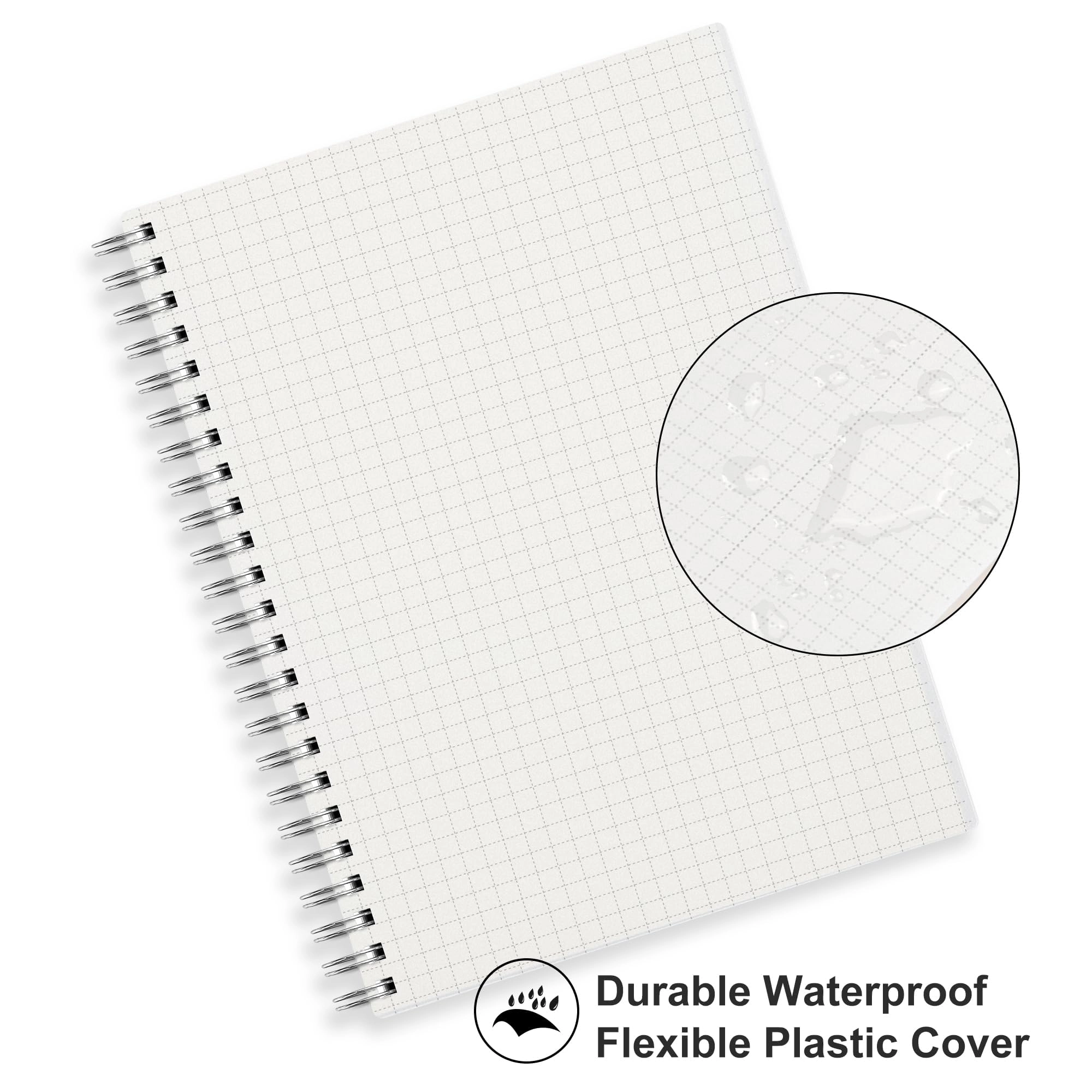 Spiral Notebook A5 Spiral - Grid 80 Sheets