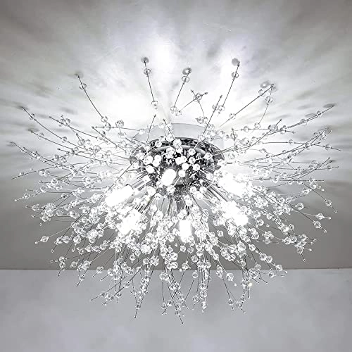 Modern Crystal Ceiling Lights - Dimmable