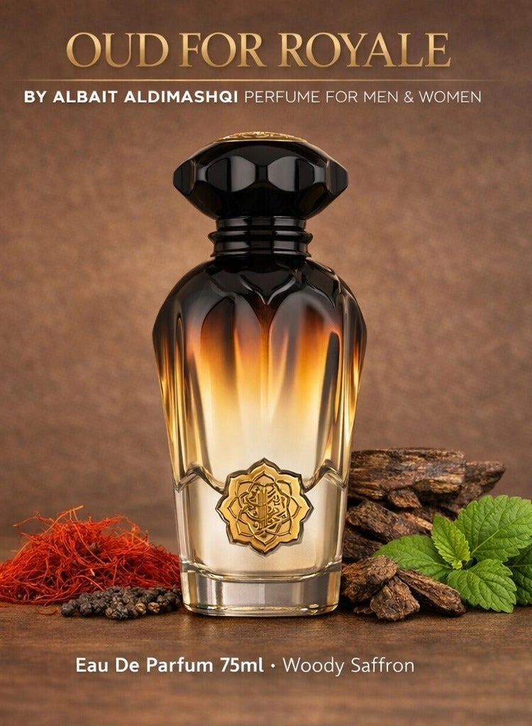 AlBait AlDimashqi Perfume Fruity Saffron Eau de Parfum 75ml