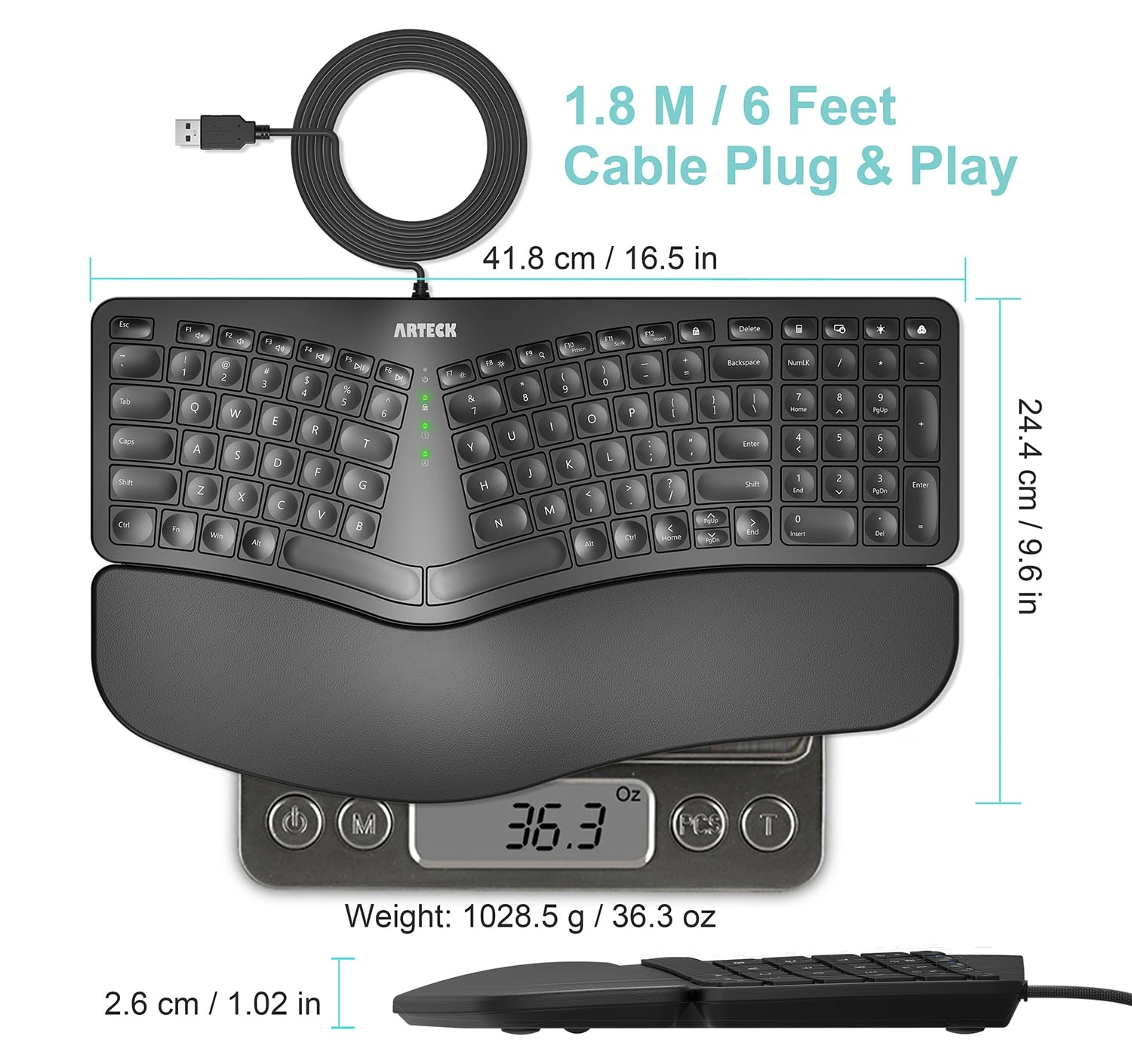 HA315B - QWERTY Wired