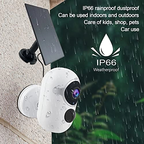 Solar Powered Security Camera 1920x1080P