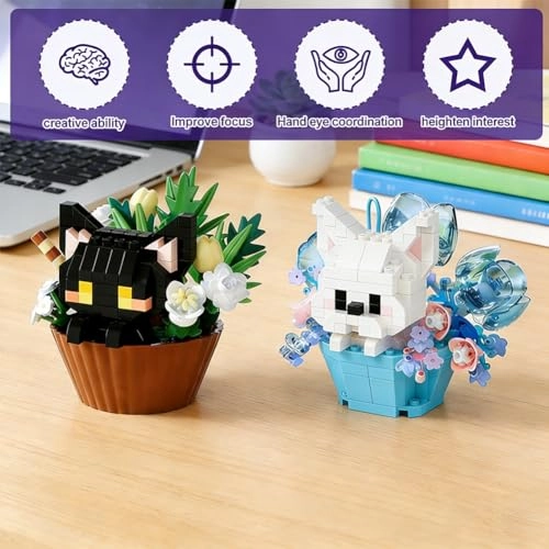 Cat Building Blocks - 2 pcs