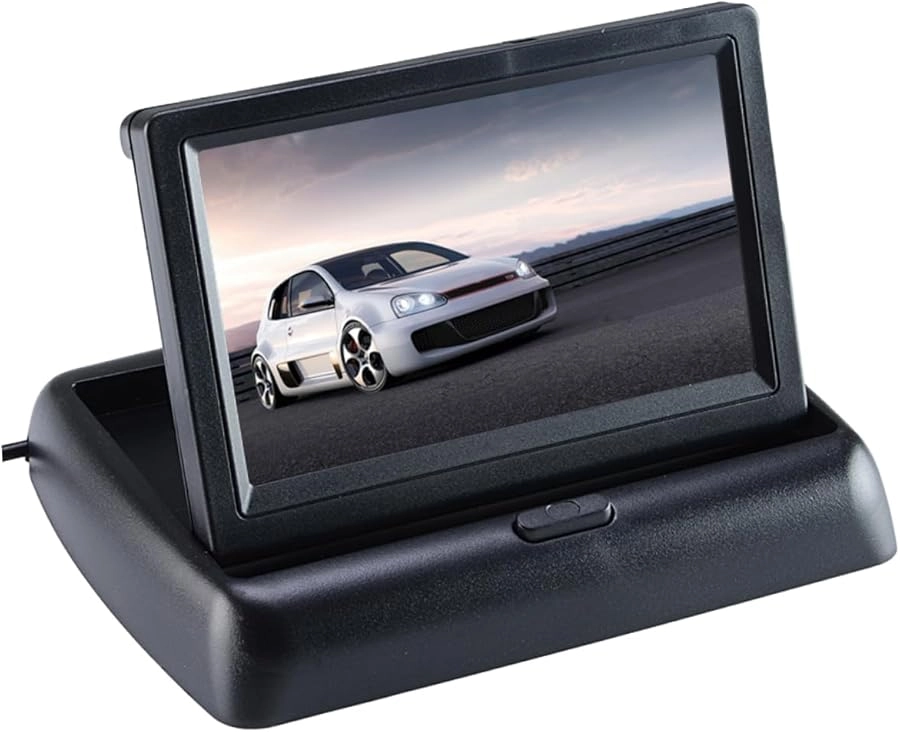 Generic Folding Car Monitor - 4.3-inch