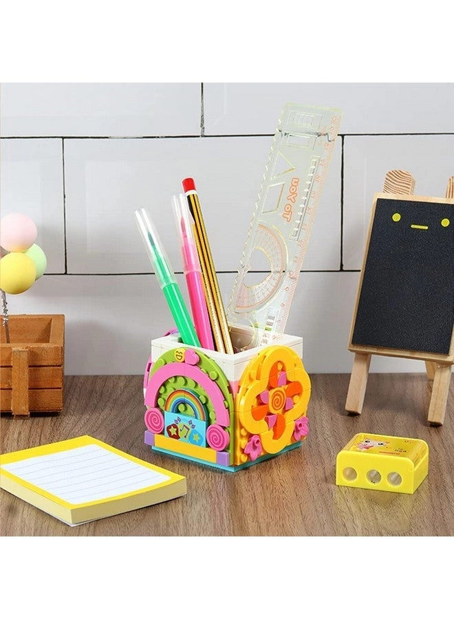 Dots Rainbow Pencil Holder - 28 pcs