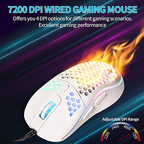 Honeycomb Gaming Mouse - Wired