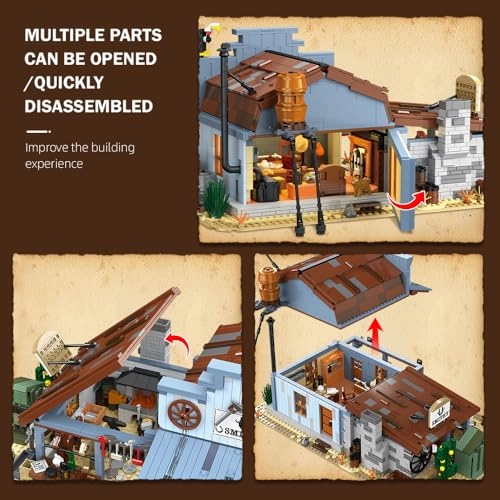 Western Forge Shop (39077) - LED Lights