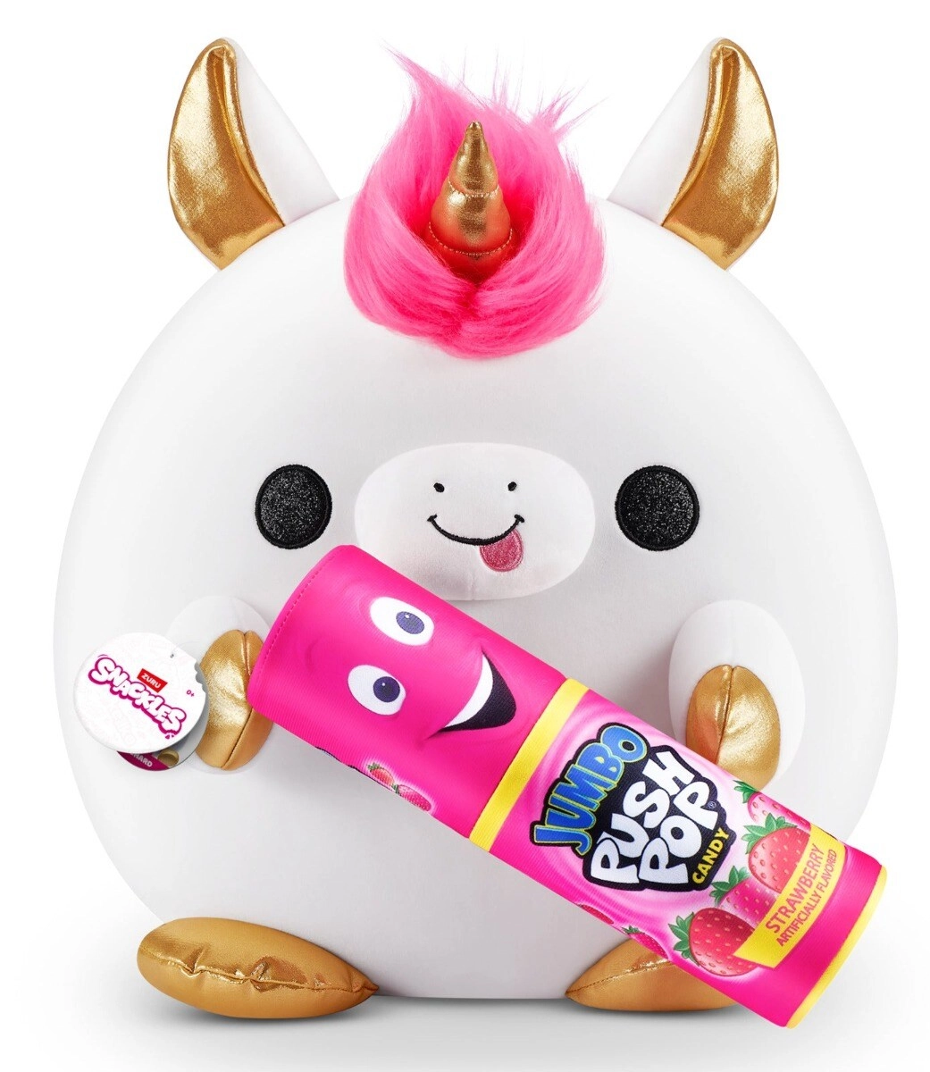 Unicorn&Bazooka Snackles 35 cm Plush