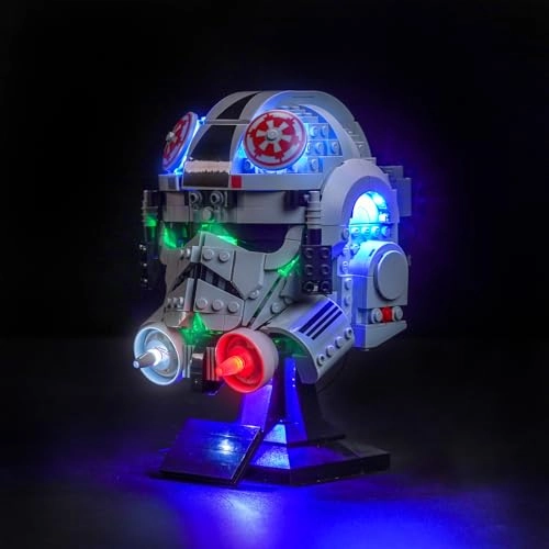 BrickBling LED Light - ATAT Driver Helmet 75429 Light Control Version
