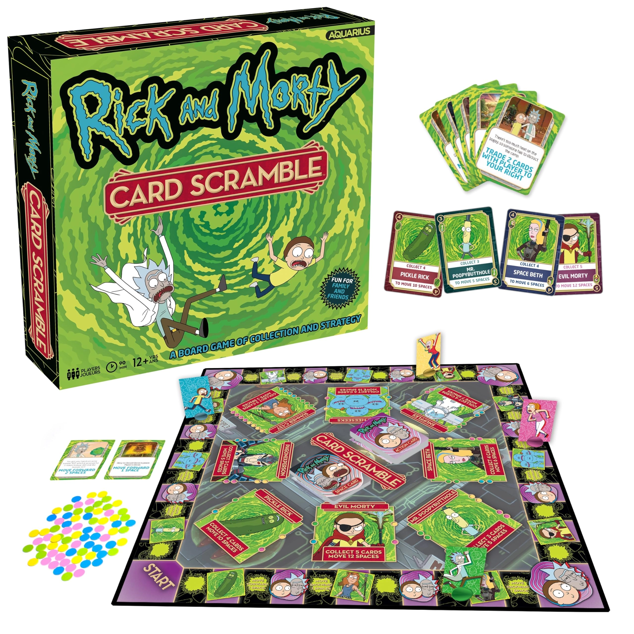 Rick and Morty Card Scramble
