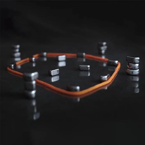 Fun Table Top Magnetic Game - 28 Magnets Travel Bag Lanyard