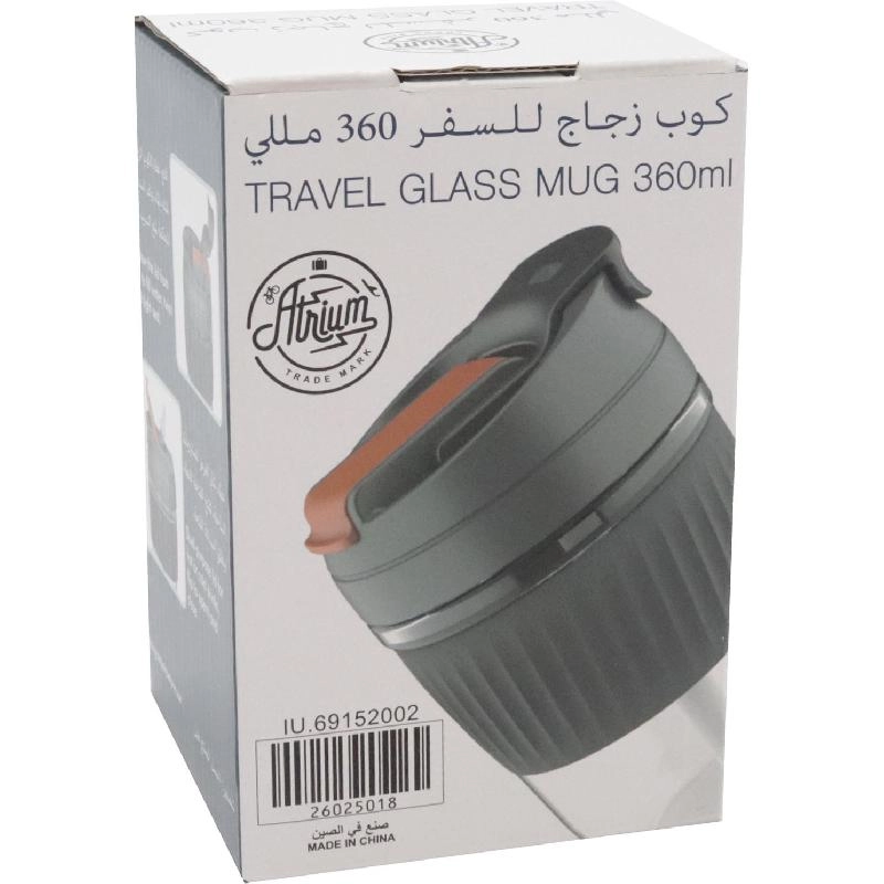 Glass/Silicon Mug - 540ml