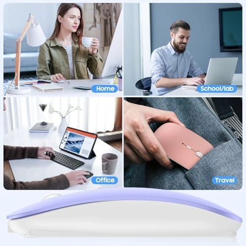 Rechargeable Silent Mouse - Bluetooth